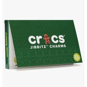 Crocs Jibbitz 13 Pack Shoe Charms, Christmas and Winter Wonderland Collection